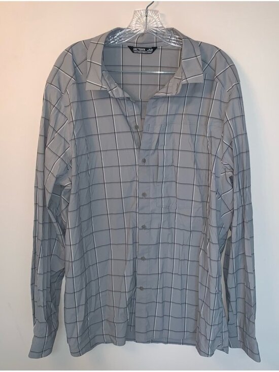 Arc'teryx Other - Arc'teryx Gray Casual Button Down Shirt XL